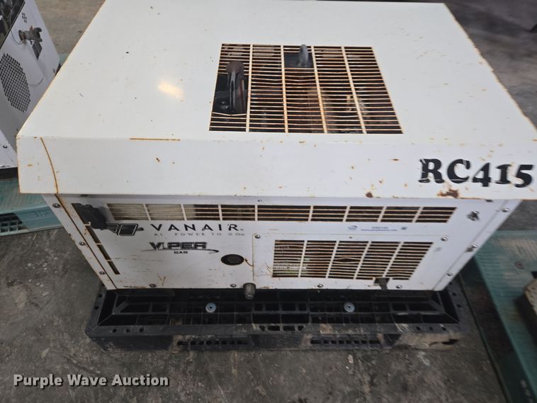 image for item ER5145 2012 Vanair 80 Viper air compressor