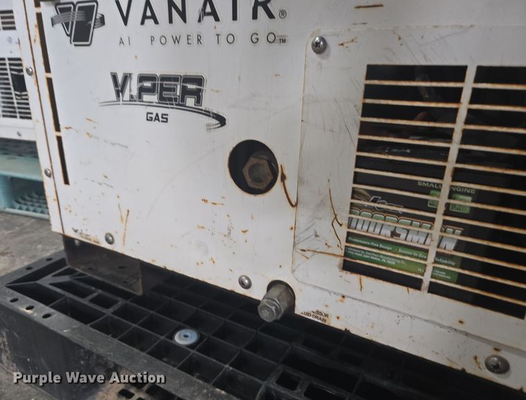 image for item ER5145 2012 Vanair 80 Viper air compressor
