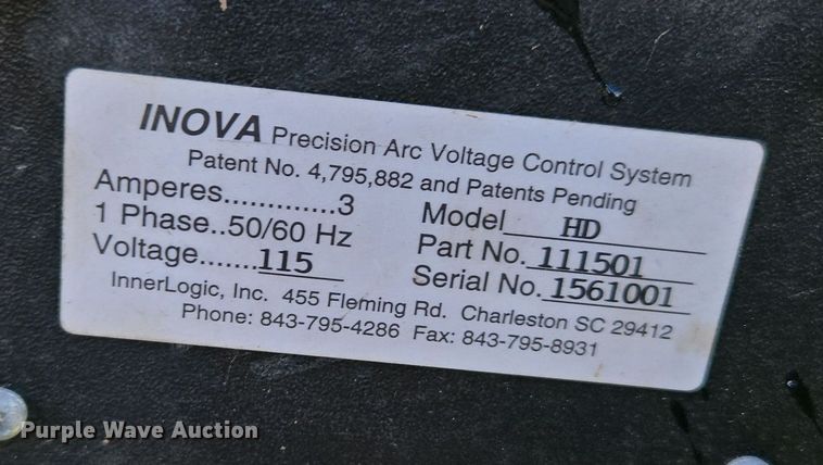 image for item ER5160 Vicon plasma cutting system