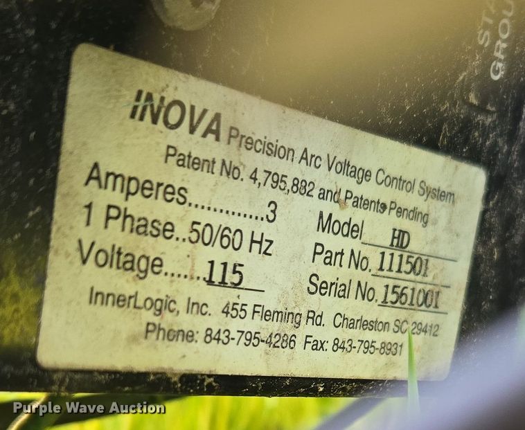 image for item ER5160 Vicon plasma cutting system