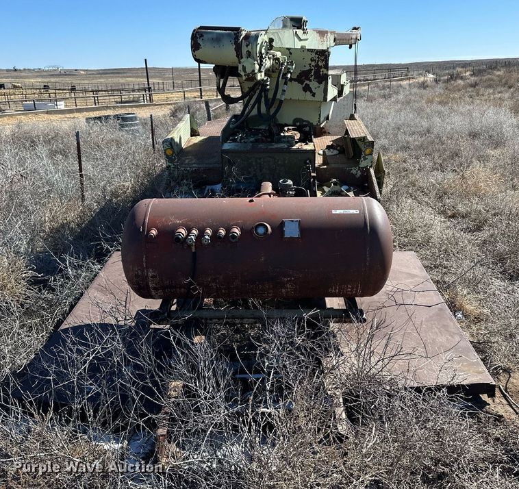 image for item ER8733 Shop built crane trailer