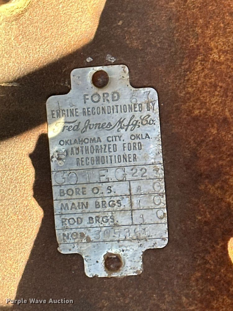 image for item ER8733 Shop built crane trailer