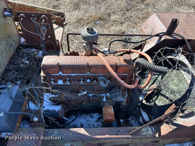 image for item ER8733 Shop built crane trailer