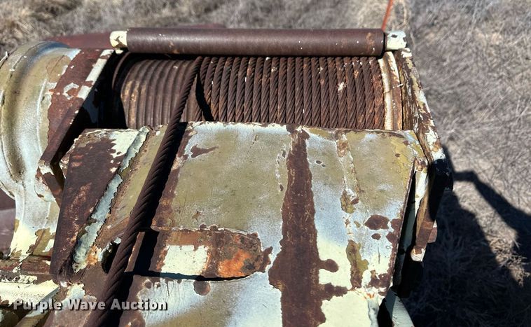 image for item ER8733 Shop built crane trailer