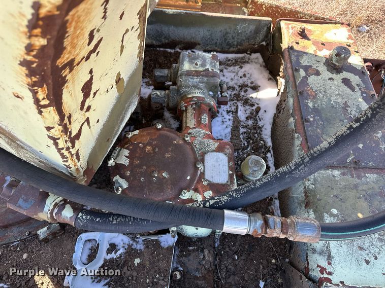 image for item ER8733 Shop built crane trailer