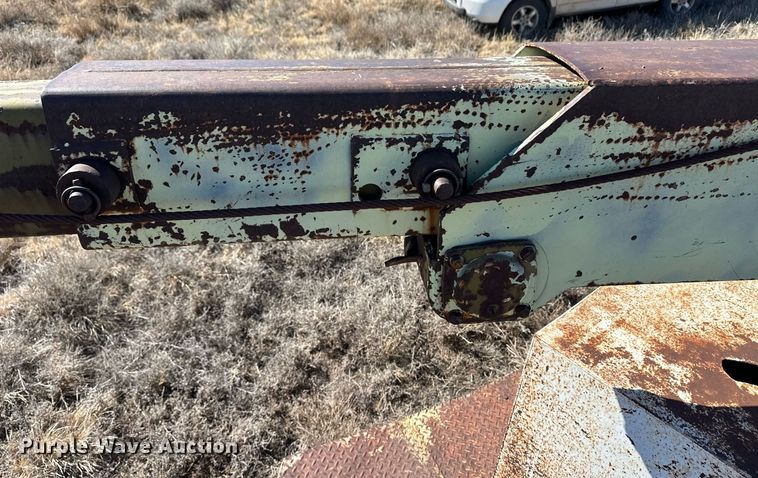 image for item ER8733 Shop built crane trailer