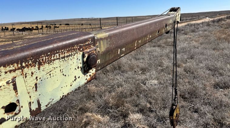 image for item ER8733 Shop built crane trailer
