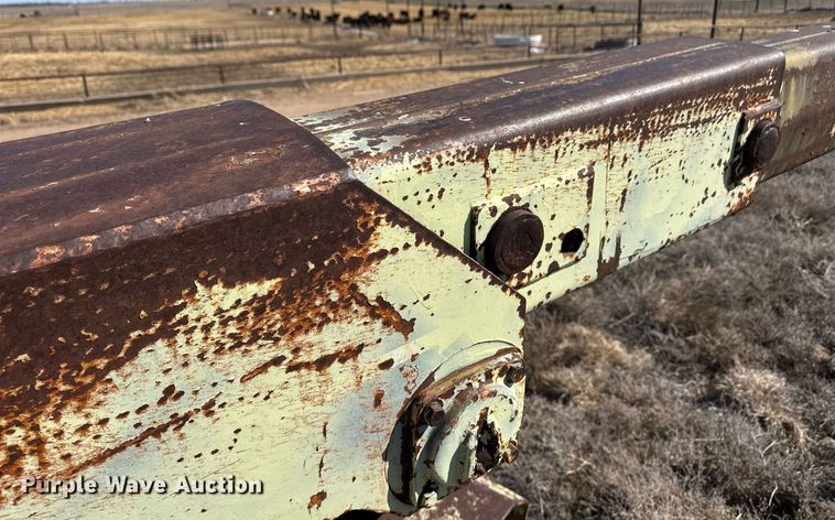 image for item ER8733 Shop built crane trailer