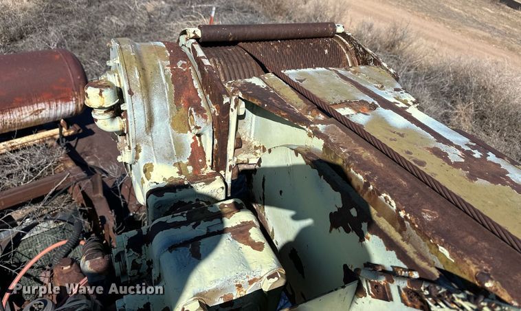 image for item ER8733 Shop built crane trailer