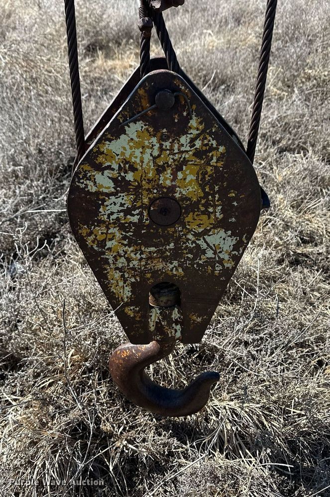 image for item ER8733 Shop built crane trailer