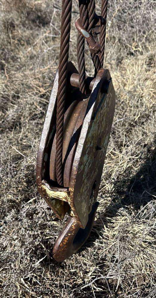 image for item ER8733 Shop built crane trailer