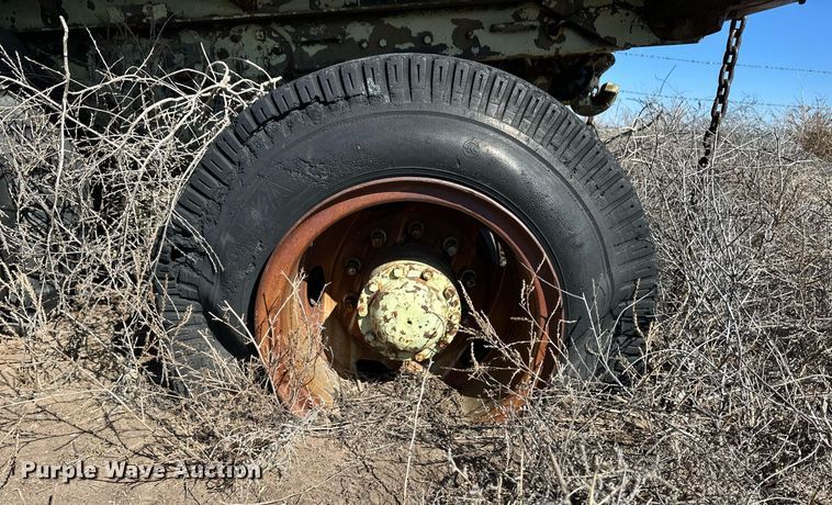 image for item ER8733 Shop built crane trailer