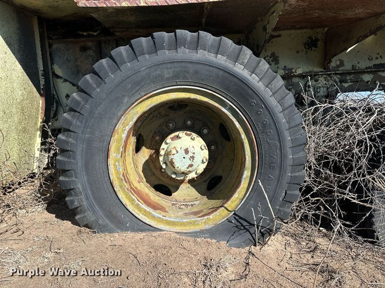 image for item ER8733 Shop built crane trailer