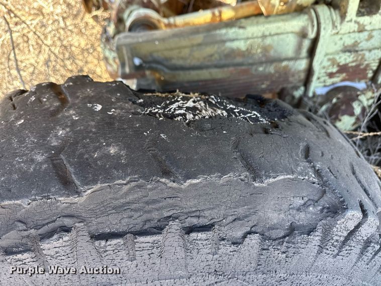 image for item ER8733 Shop built crane trailer