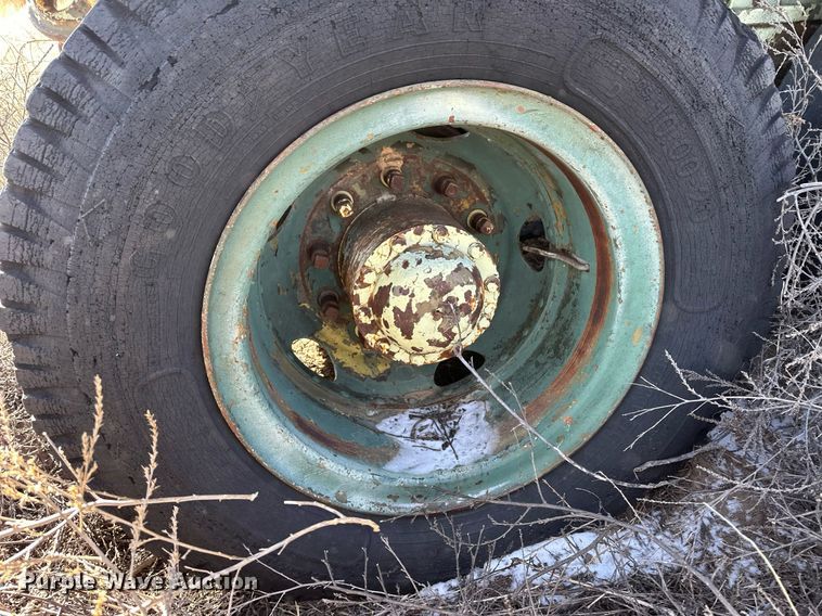 image for item ER8733 Shop built crane trailer