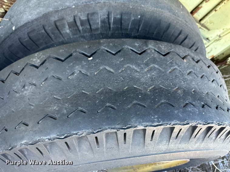 image for item ER8733 Shop built crane trailer