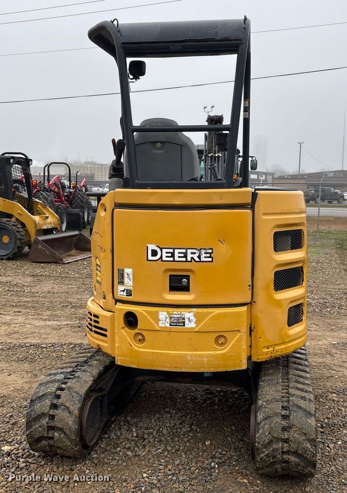 image for item EY9894 2015 John Deere 26G mini excavator