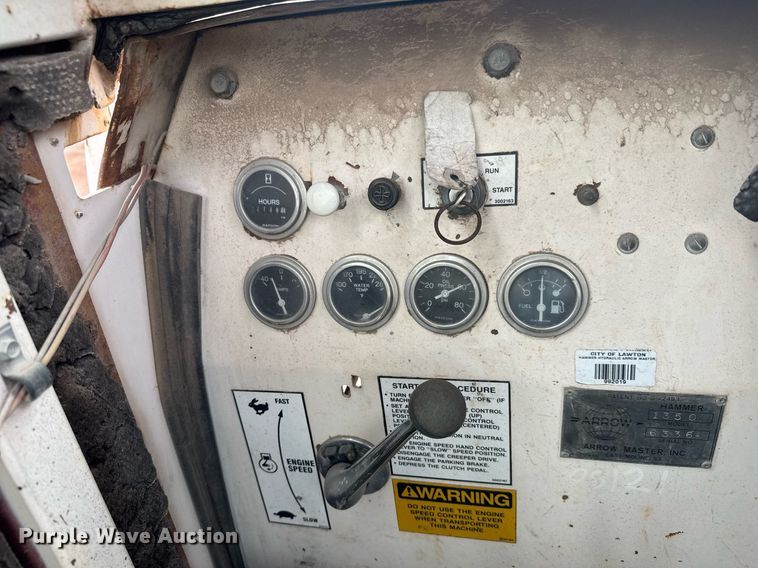 image for item LH9494 1995 Arrow 1350 drop Hammer