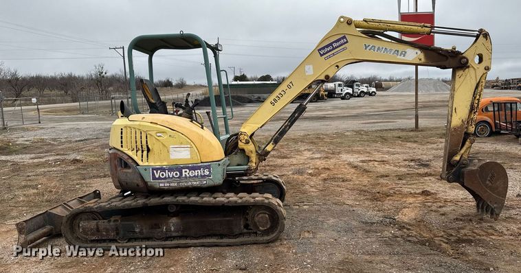 image for item LH9496 2004 Yanmar VI050-3 mini excavator