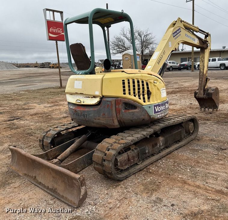image for item LH9496 2004 Yanmar VI050-3 mini excavator