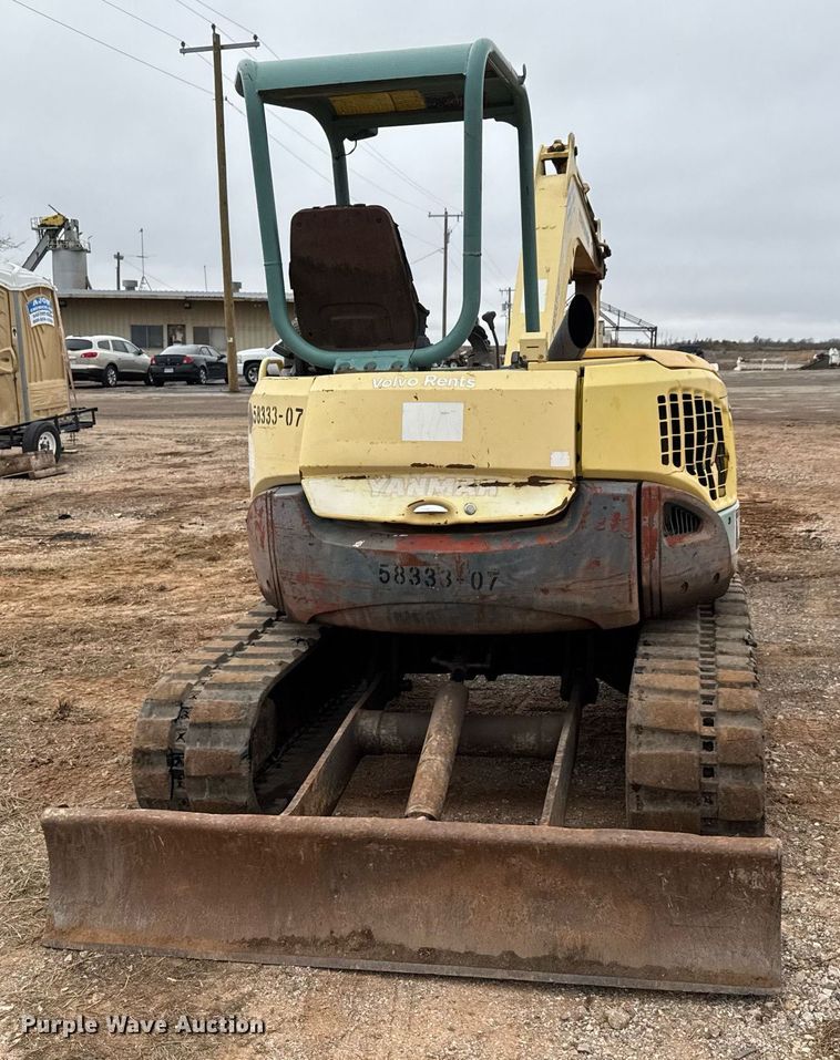image for item LH9496 2004 Yanmar VI050-3 mini excavator