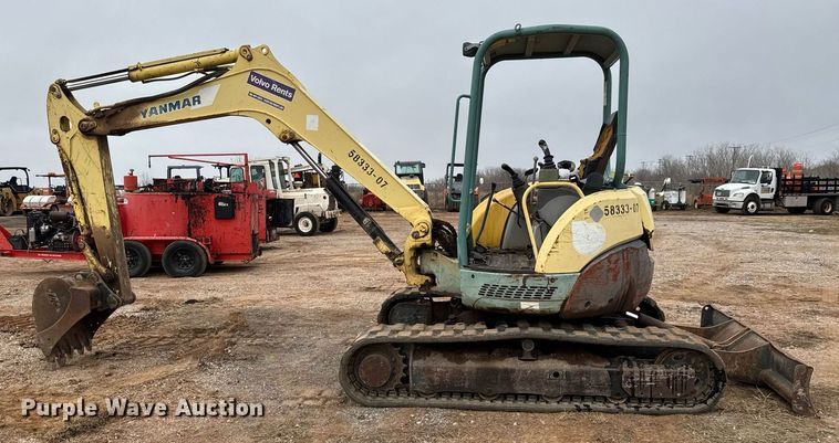 image for item LH9496 2004 Yanmar VI050-3 mini excavator