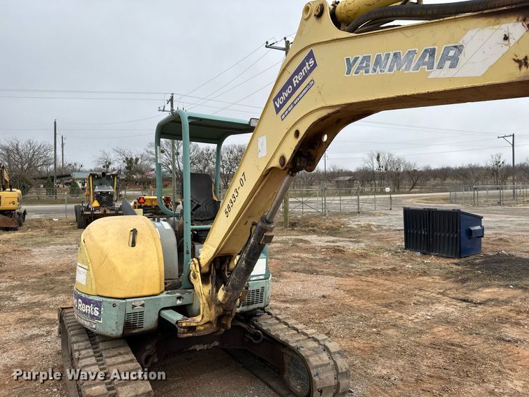image for item LH9496 2004 Yanmar VI050-3 mini excavator