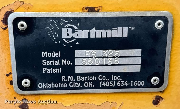 image for item LH9500 Bartmill RS325 reclaimer