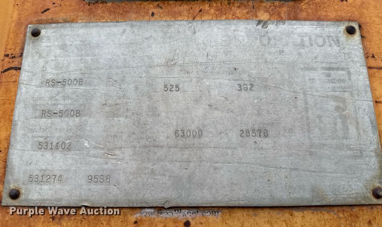 image for item LH9502 1995 CMI RS-500B soil stabilizer / reclaimer