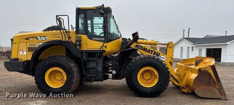 image for item LH9520 2017 Komatsu WA380-8 wheel loader