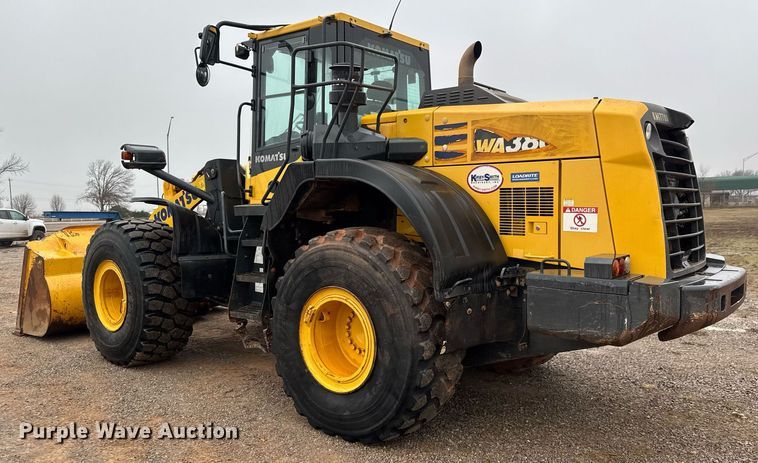 image for item LH9520 2017 Komatsu WA380-8 wheel loader