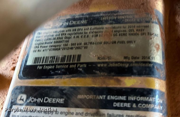 image for item LH9522 2015 John Deere 850K dozer