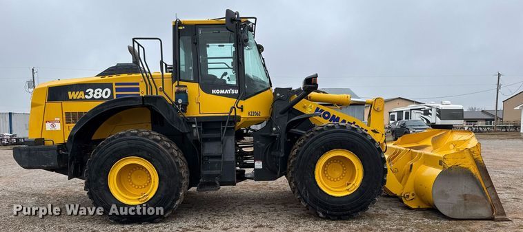 image for item LH9524 2022 Komatsu WA380-8 wheel loader