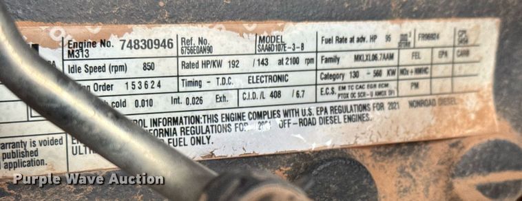 image for item LH9524 2022 Komatsu WA380-8 wheel loader