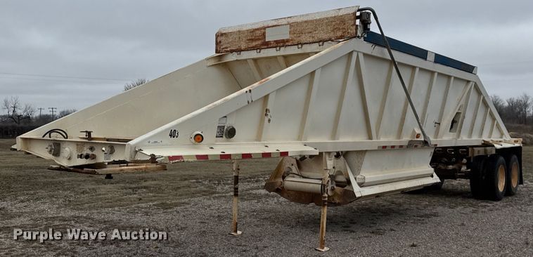 image for item LH9530 2008 Ranco bottom dump trailer