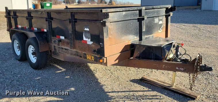image for item NB9799 2011 Big Tex 14LX dump trailer