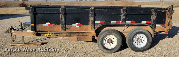 image for item NB9799 2011 Big Tex 14LX dump trailer