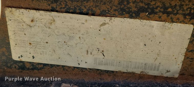 image for item NB9799 2011 Big Tex 14LX dump trailer