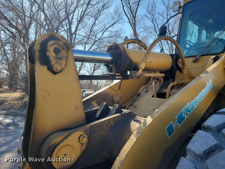 image for item NB9804 1997 Kawasaki 85Z IV wheel loader