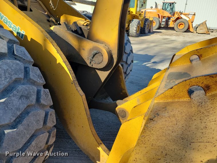 image for item NB9804 1997 Kawasaki 85Z IV wheel loader