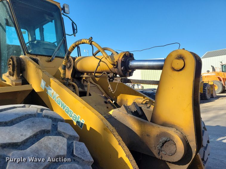 image for item NB9804 1997 Kawasaki 85Z IV wheel loader