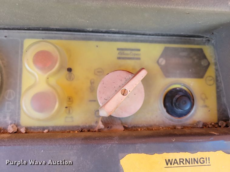 image for item NB9806 2012 Atlas Copco XAS185 air compressor