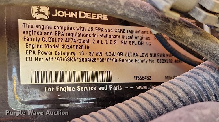 image for item NB9806 2012 Atlas Copco XAS185 air compressor