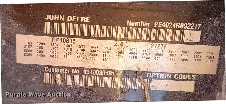 image for item NB9806 2012 Atlas Copco XAS185 air compressor