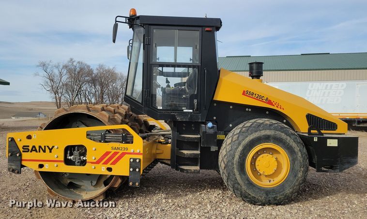 image for item NB9810 Sany SSR120C-8 single drum roller