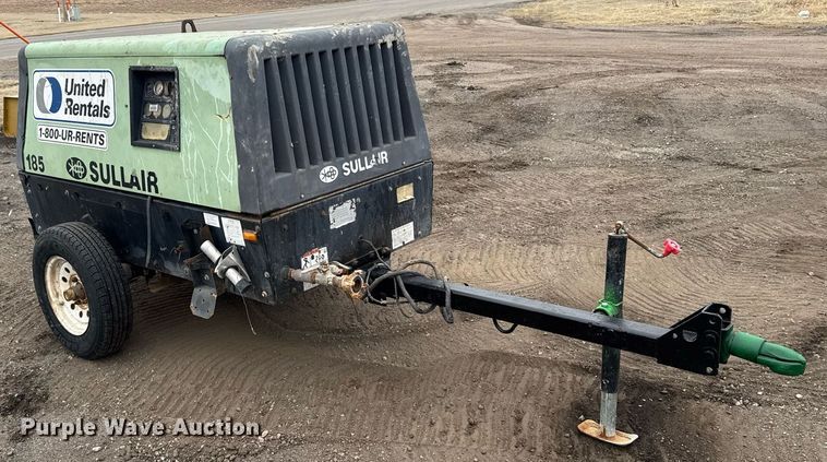image for item NN9564 Sullair 185 air compressor