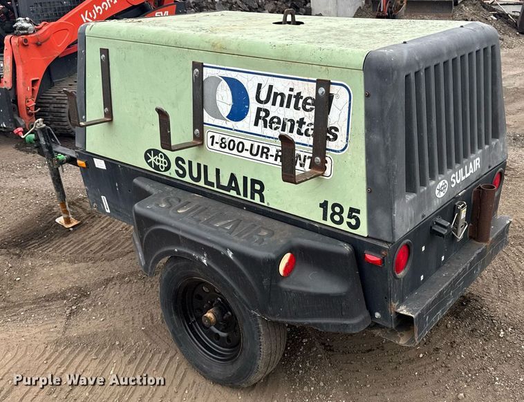 image for item NN9564 Sullair 185 air compressor