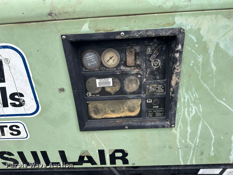 image for item NN9564 Sullair 185 air compressor
