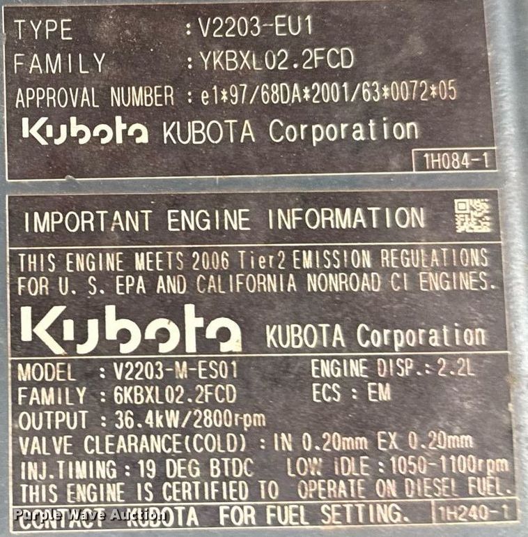image for item NN9565 2006 Moffett M55 forklift
