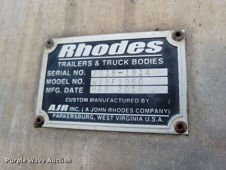 image for item OH9474 2018 Mack Granite GU700 dump truck